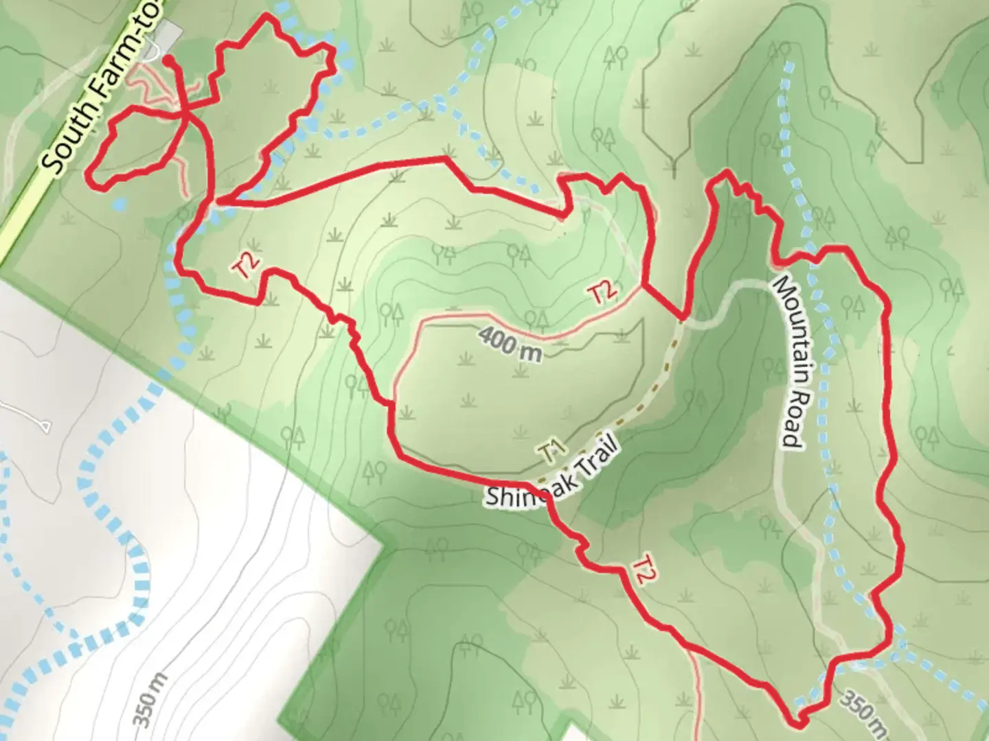 An image depicting the trail Indiangrass and Rimrock Loop Trail and its surrounding area.
