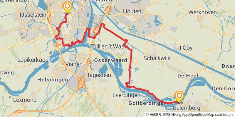 Waterliniepad stage 11 Map