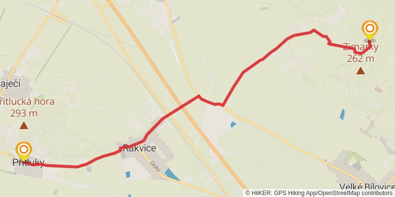 Trans Carpathian Hike stage 2 Map