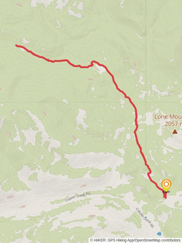 East Fork North Fork Trail