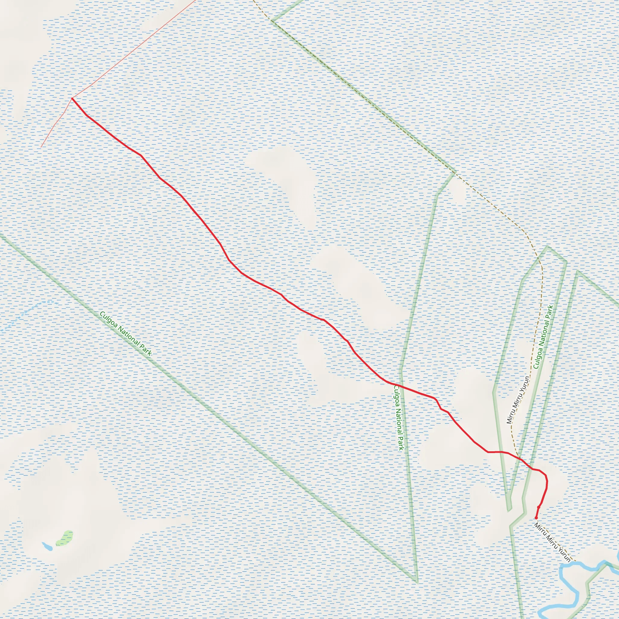 Culgoa Connellys Track mobile static map