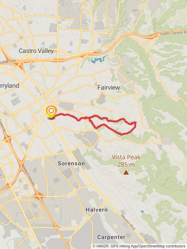 East Avenue Trail and Ward Creek Road Trail Loop