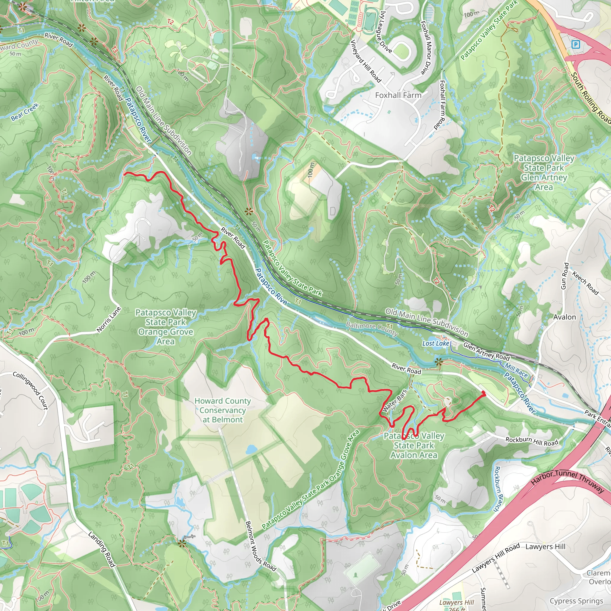 Ridge Trail Extension mobile static map