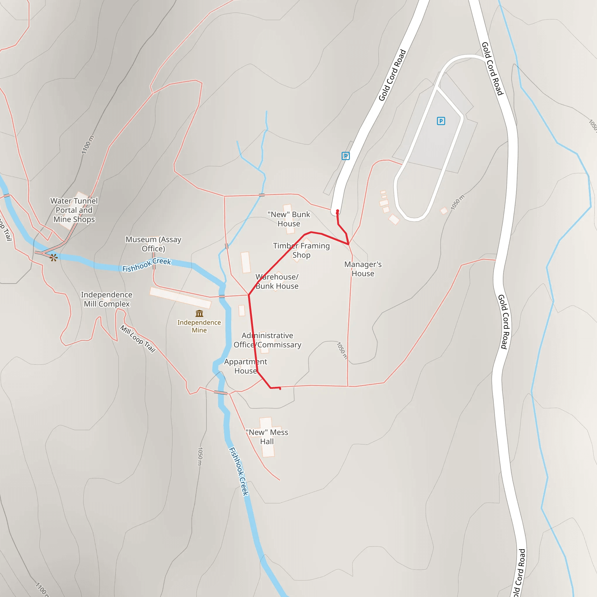 Maint Trail mobile static map