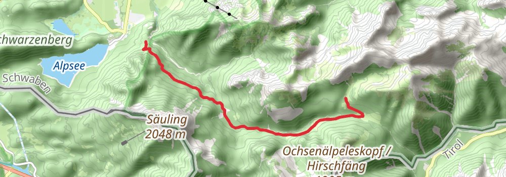 Via Alpina - Purple Trail stage 59 Map