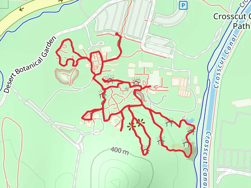 Spanish Garden and Semidesert Grassland Loop