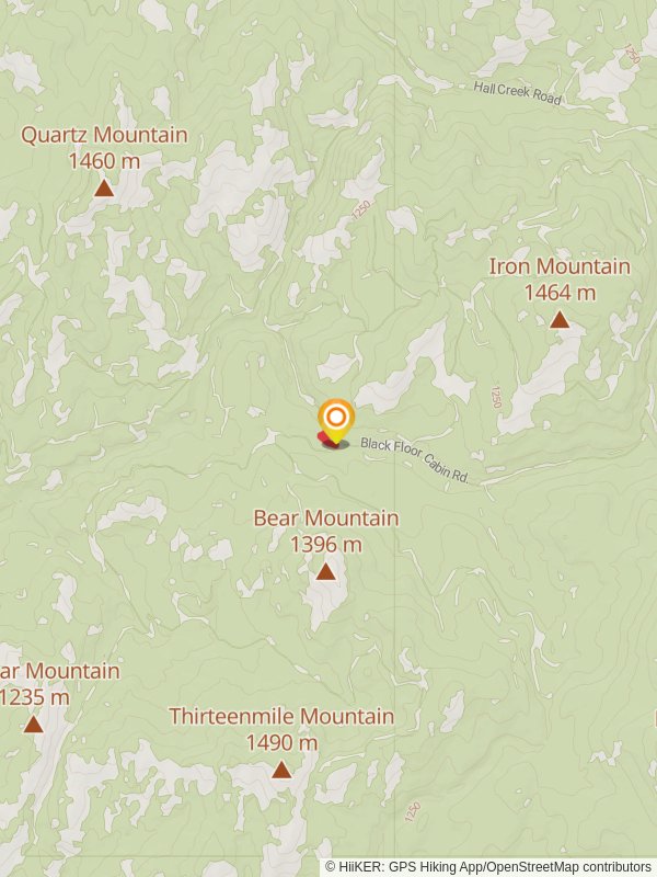 Nine Mile Falls Trail mobile static map