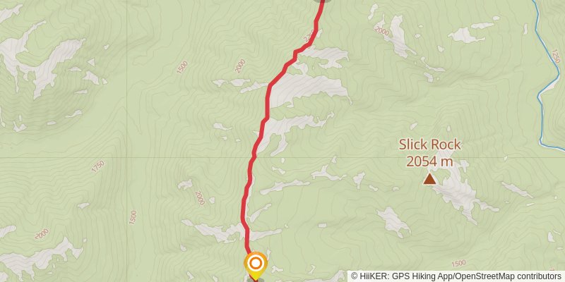 Picture Ridge Trail stage 2 Map