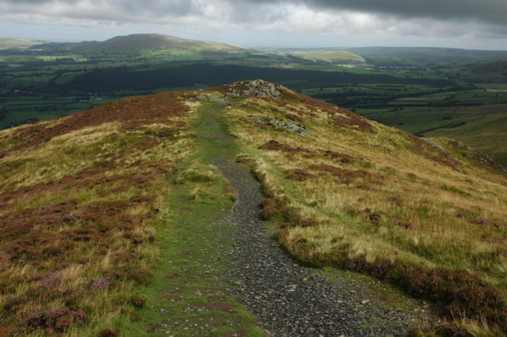 An image depicting the trail Ullock Pike, Long Side, Skiddaw, Bakestall Loop and its surrounding area.