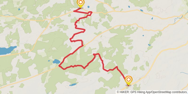 Mid-Clare Way stage 5 Map