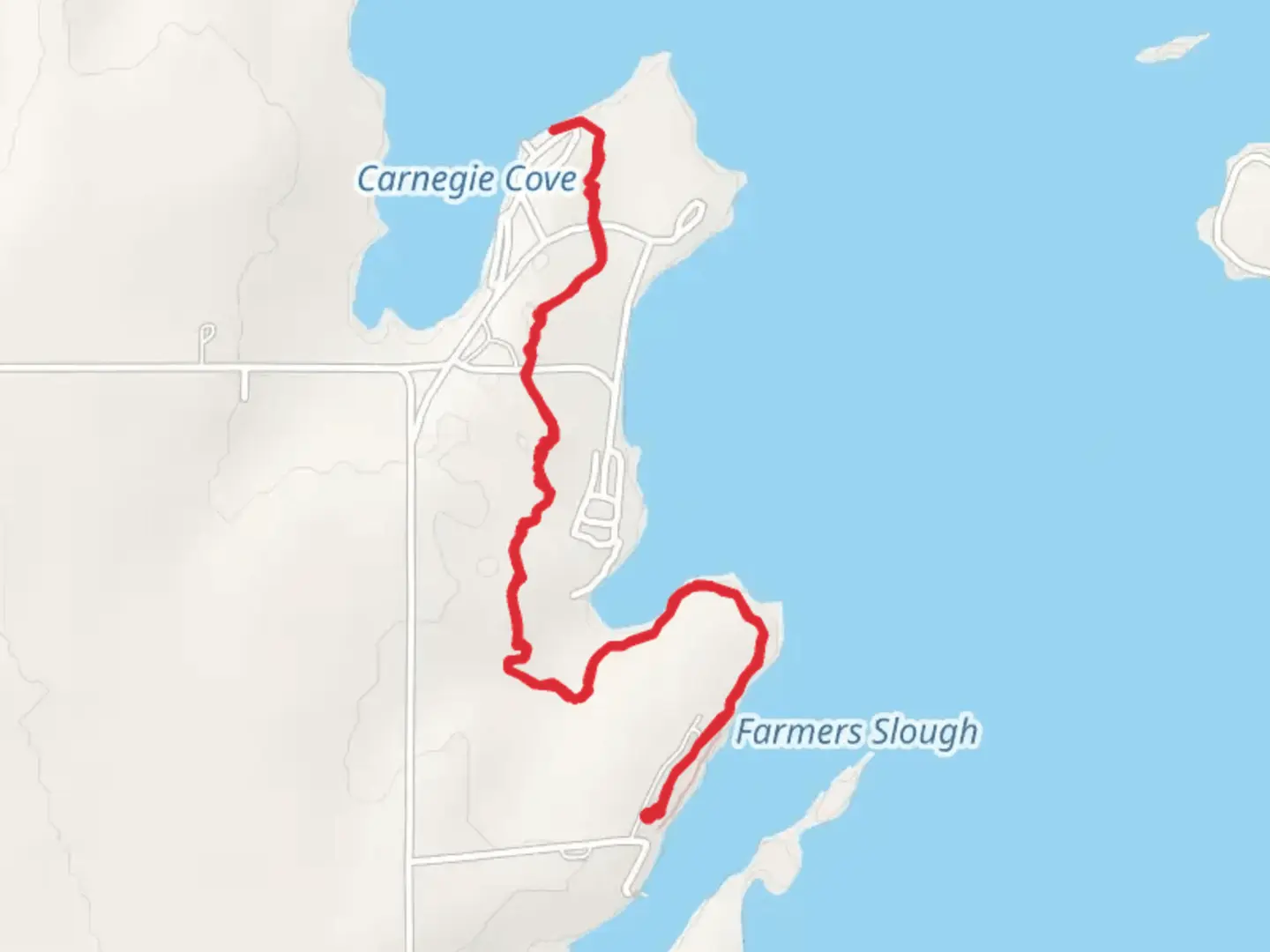 An image depicting the trail Fort Cobb Reservoir Eastside Walk and its surrounding area.