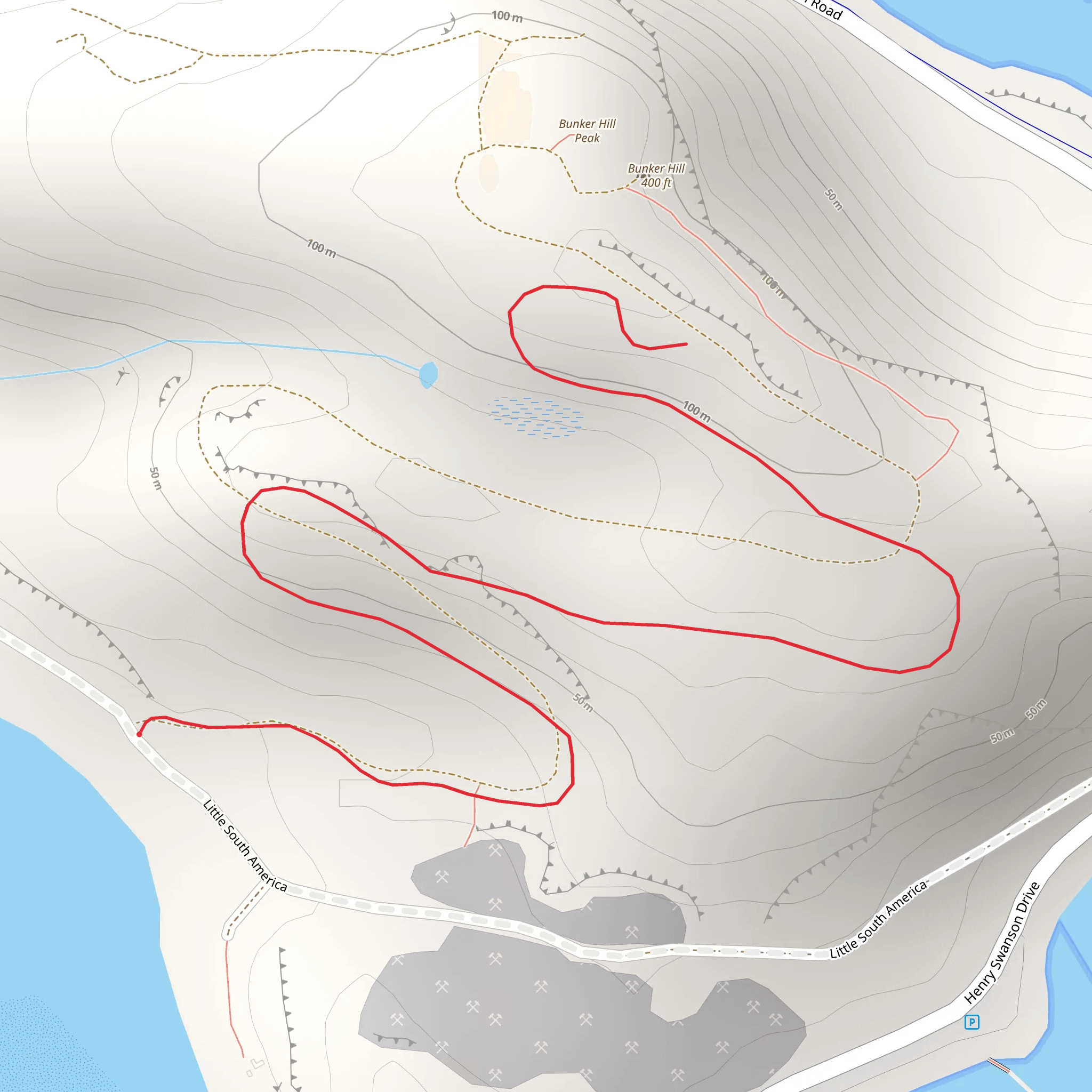Bunker Hill mobile static map