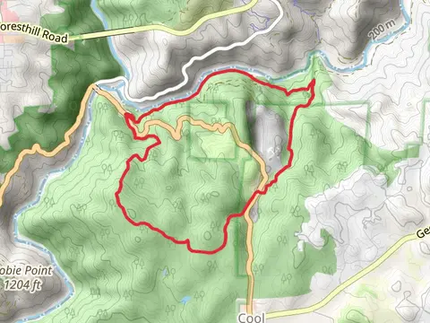 Training Hill and Western States 100 Endurance run Loop