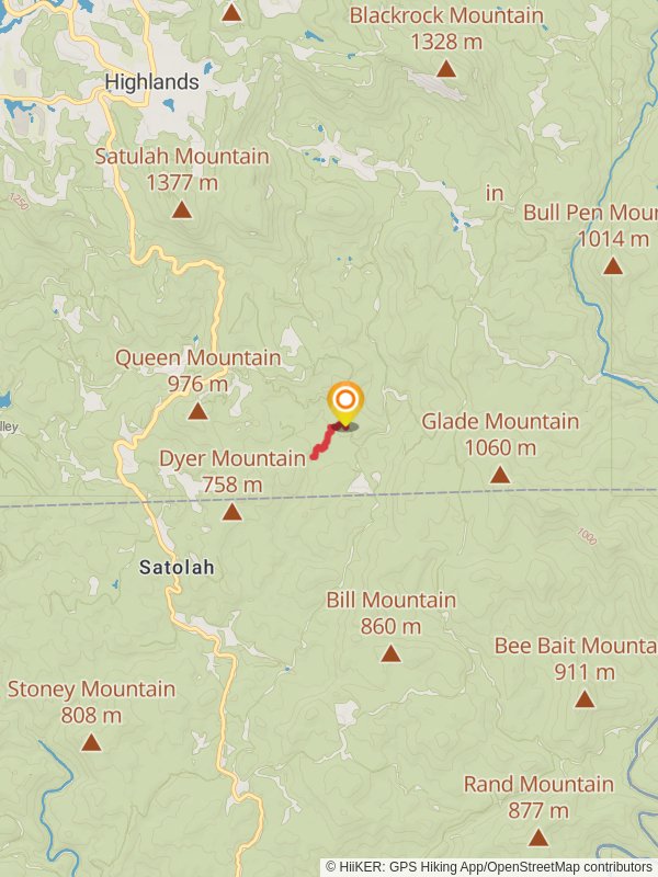 Big Creek via Secret Falls Trail