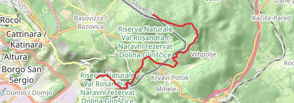 Via Alpina - Red Trail stage 2 Map