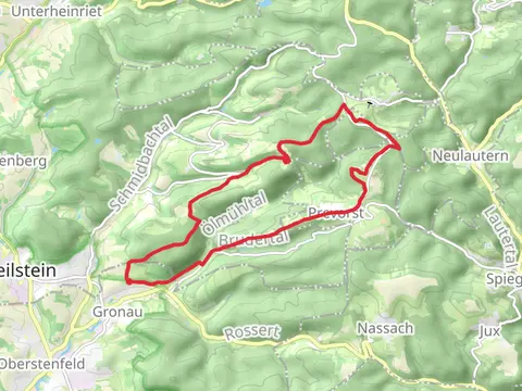 Braunersberg and Stocksberg Loop via Gronau