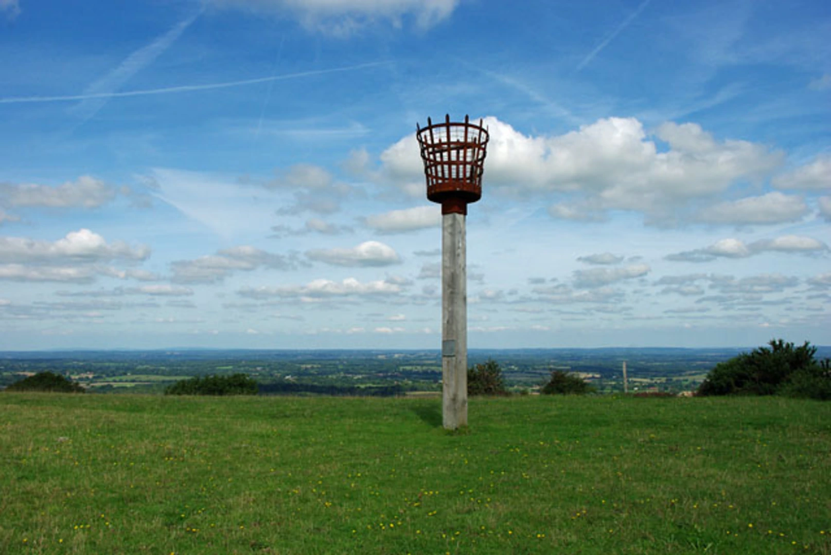 An image depicting the trail Lewes to Falmer Walk via Lewes Castle and its surrounding area.