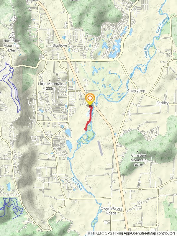 Deer Run Trail and Gravel Bar Trail