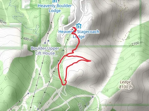 Tahoe Rim Trail and Kingsbury South-Stagecoach Access Loop