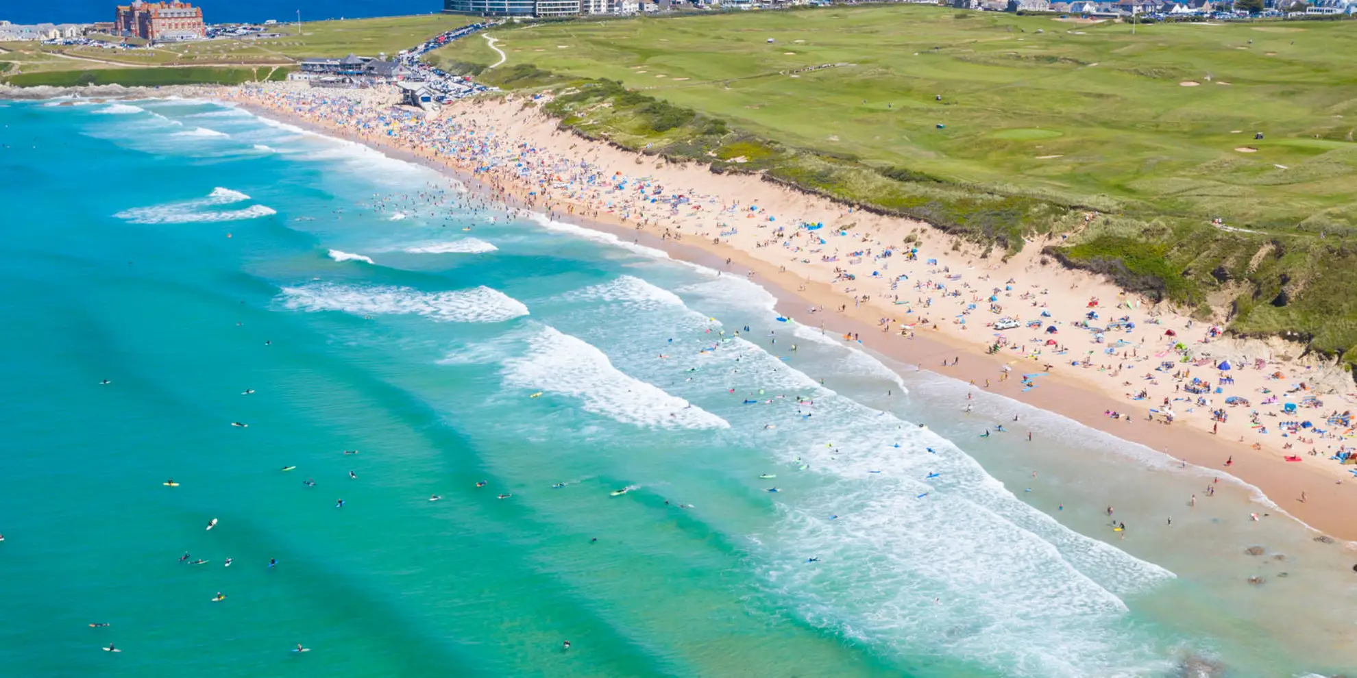 An image depicting the trail Newquay and Fistral Beach Walk and its surrounding area.