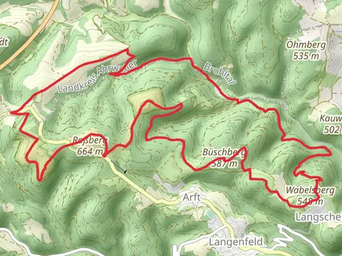Wacholderheiden Rabber und Heidbuchel Loop