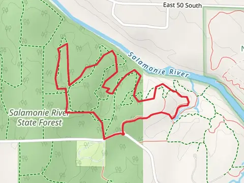 Salamonie River State Forest Loop - East