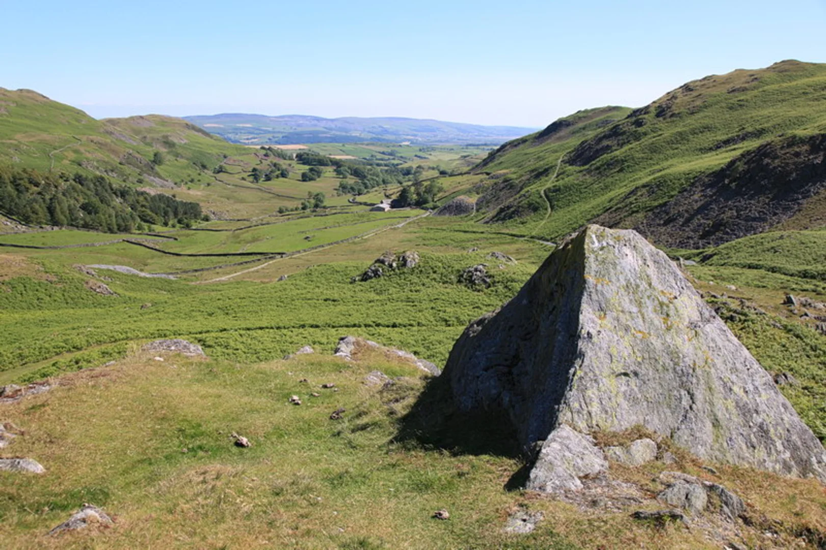 An image depicting the trail Dunnerdale Forest, High Kiln Bank Park and Park Head Path and its surrounding area.