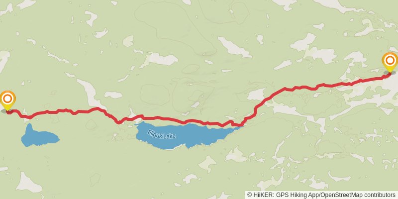 Alexander Mackenzie Heritage Trail stage 9 Map