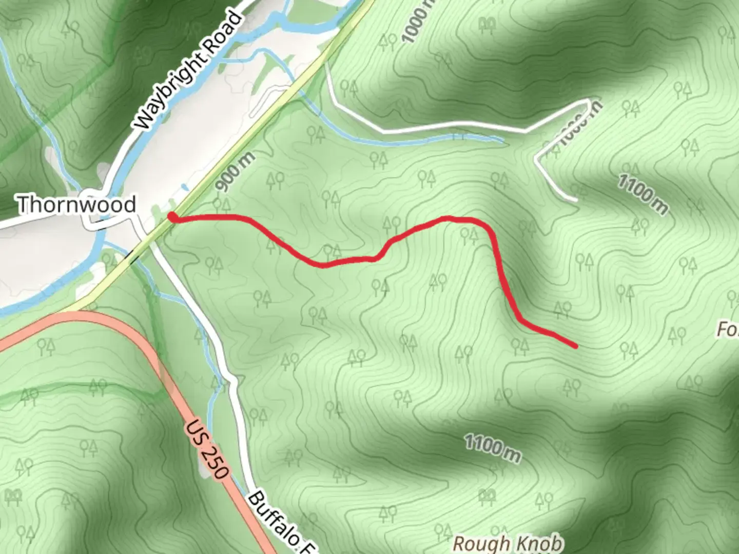 An image depicting the trail Smoke Camp Trail and its surrounding area.