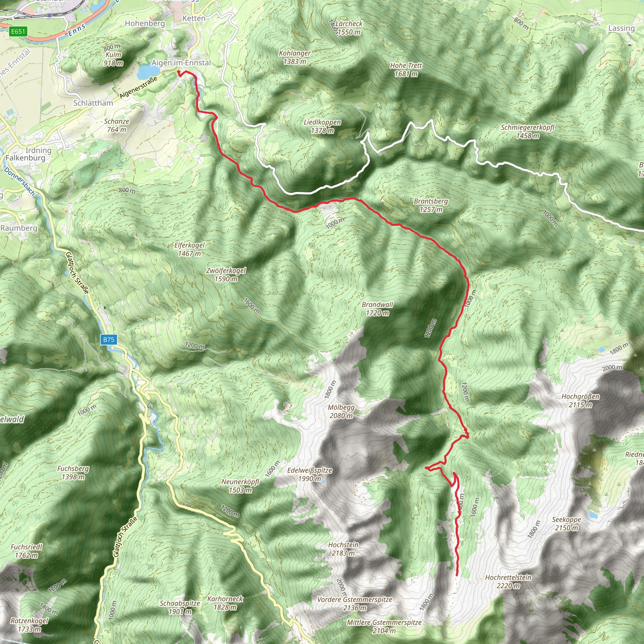 Ranzenkar Way mobile static map