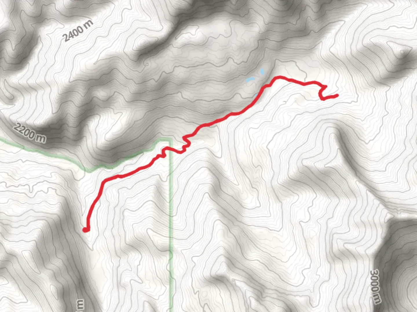 An image depicting the trail Crow Mountain Trail and its surrounding area.