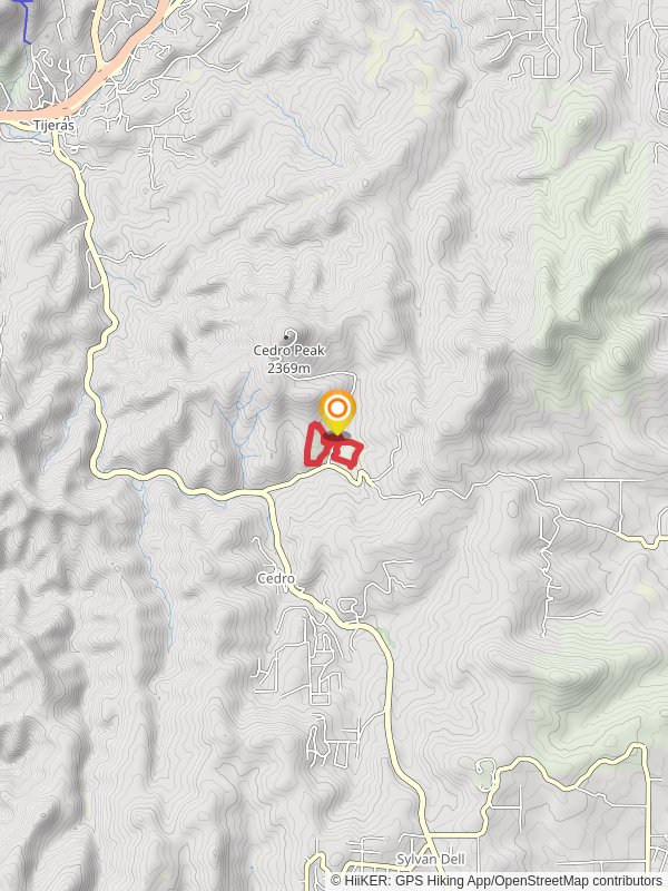 East and West Loop Trail mobile static map