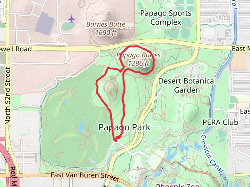 Double Butte and Papago Buttes Loop