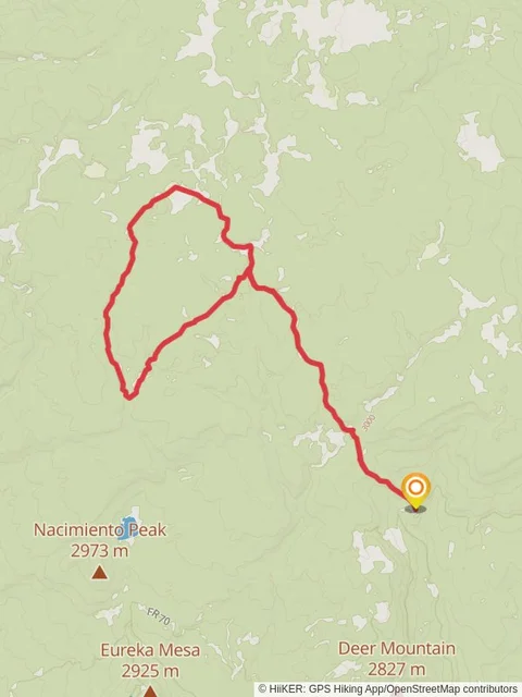 Las Vacas Trail and Palomas Trail