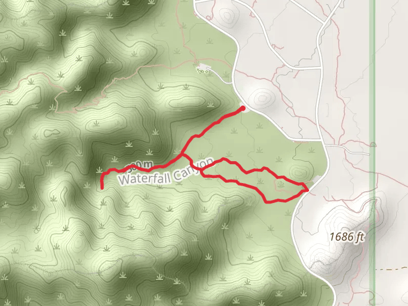 Black Rock Long Loop and Waterfall Trail