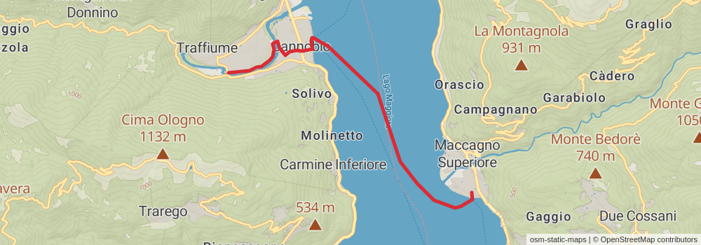 Sentiero Italia - Alps Section stage 108 Map