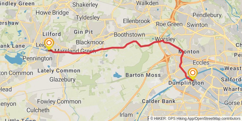 Bridgewater Way stage 3 Map