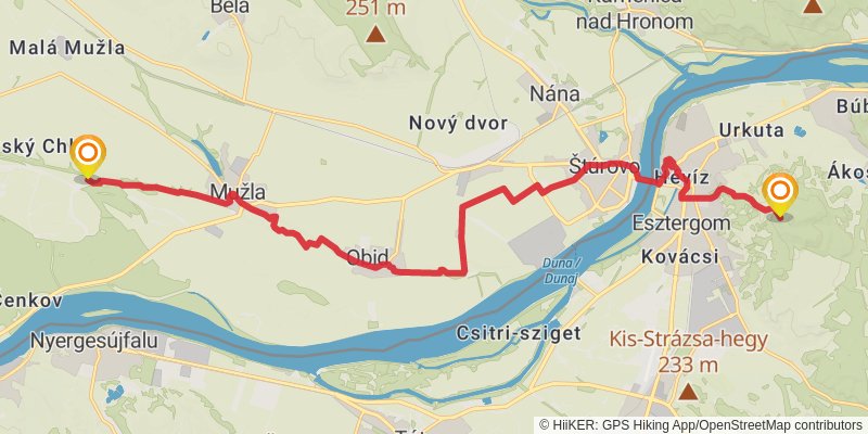 Sultans Trail stage 14 Map