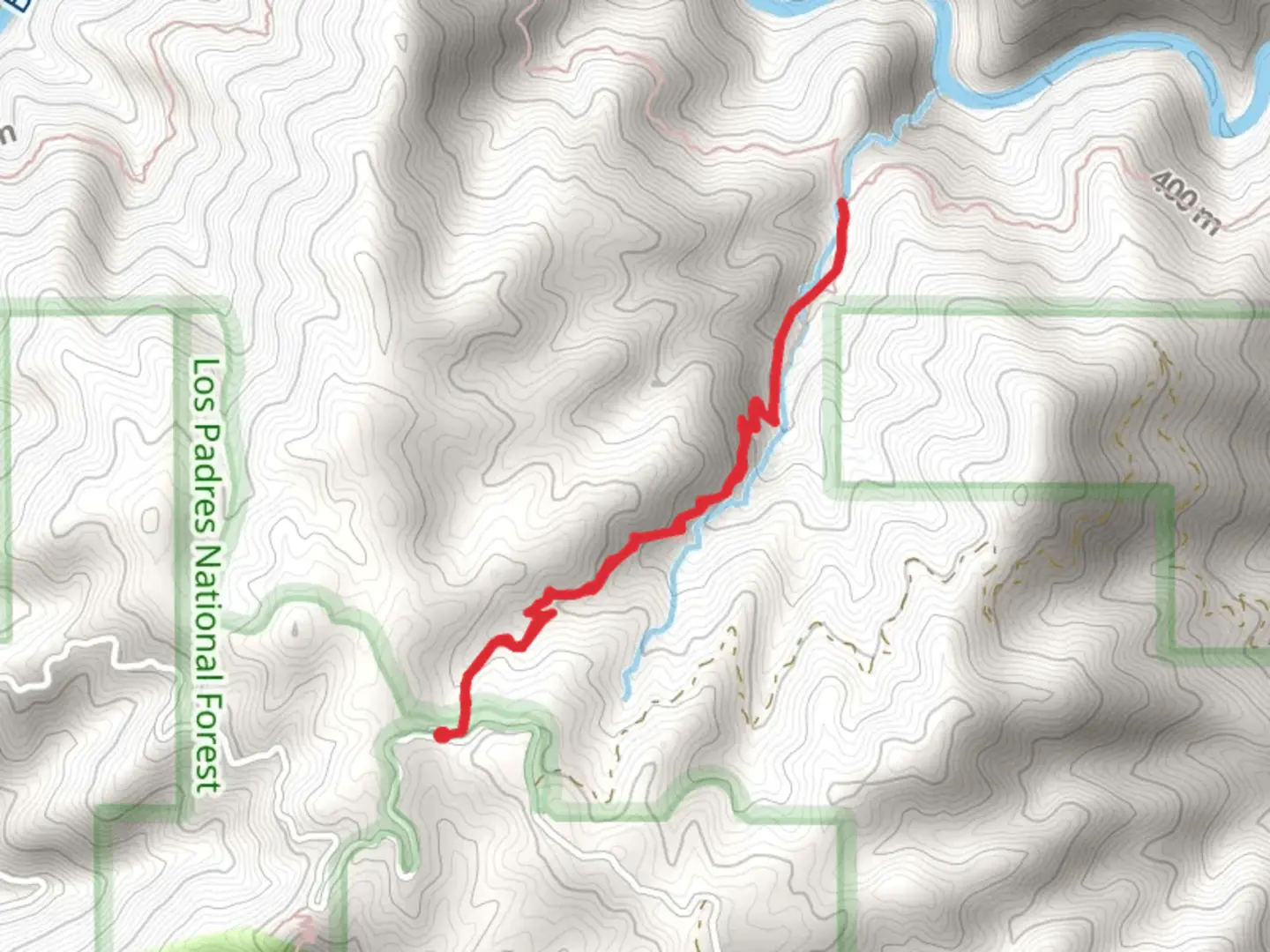 An image depicting the trail Terrace Creek Trail and its surrounding area.