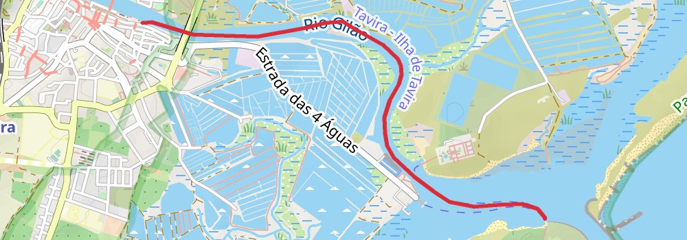 Algarve Coast Authentic East 5-Day Gentle Tour (Hillwalk Tours) spur 1 Map