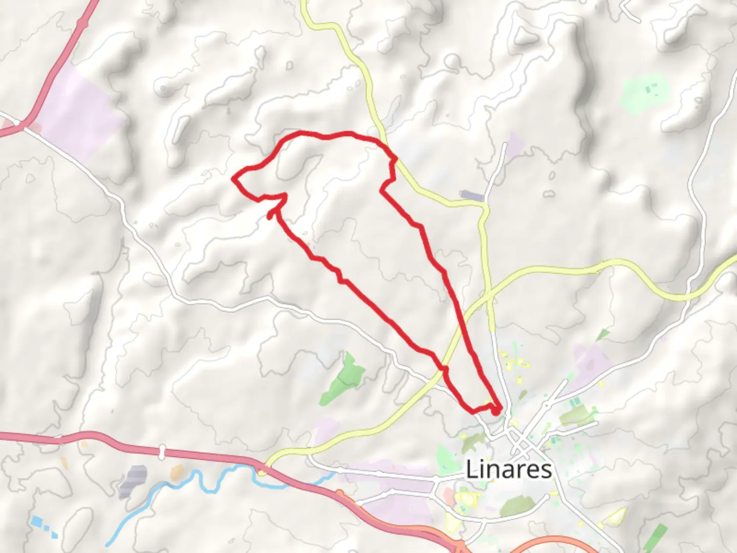 An image depicting the trail Gypsy Mine PR A 264 and its surrounding area.