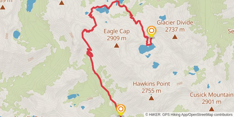 East Eagle - Imnaha Loop stage 2 Map