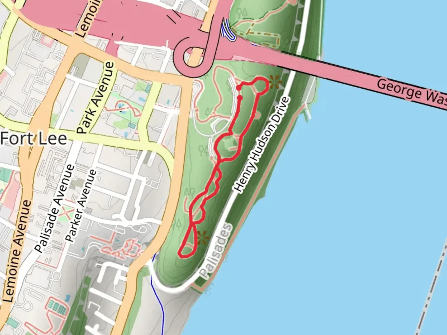 An image depicting the trail Hazard Beach - River Road Loop and its surrounding area.