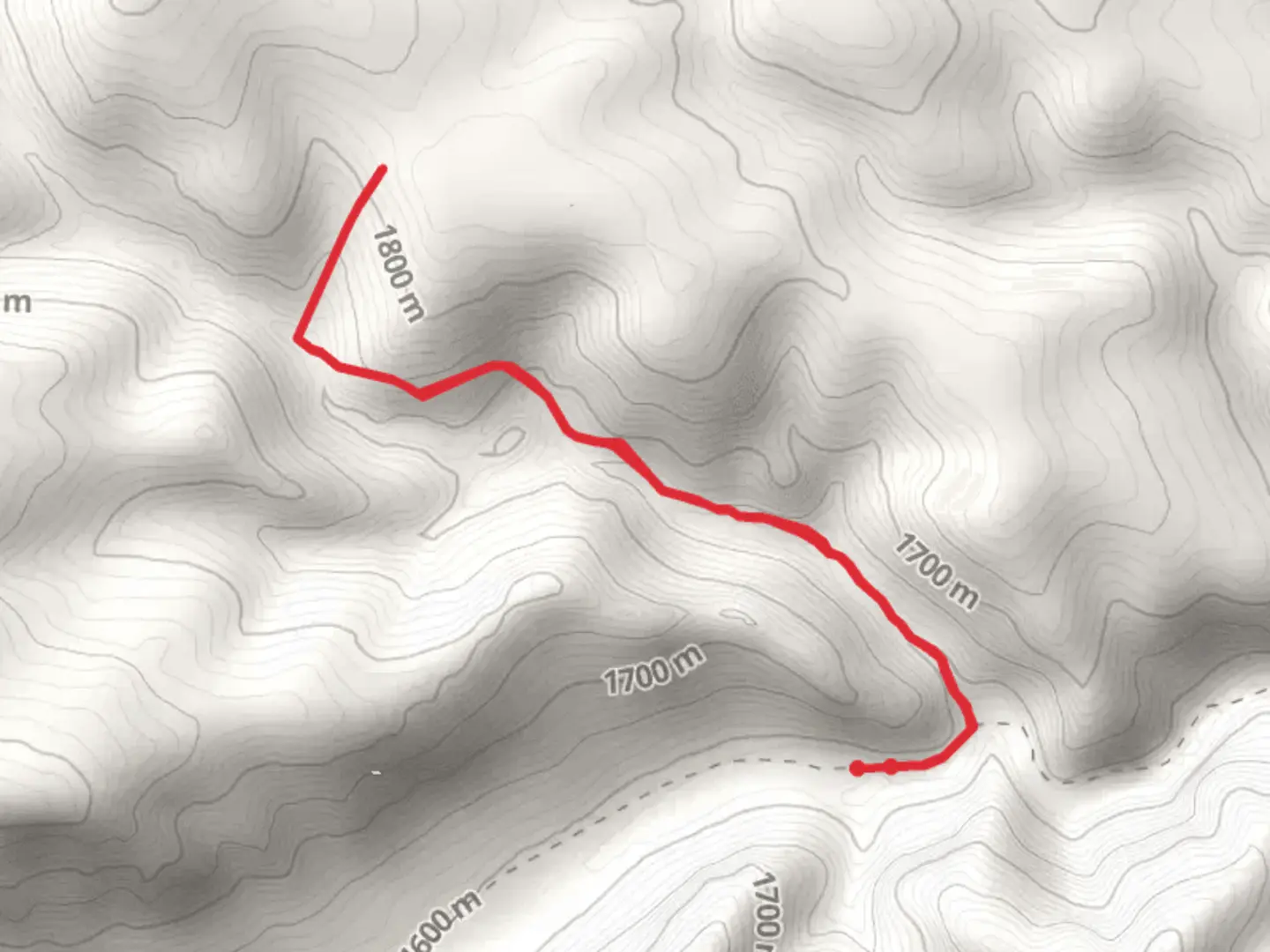 An image depicting the trail Arch Coulee Trail and its surrounding area.