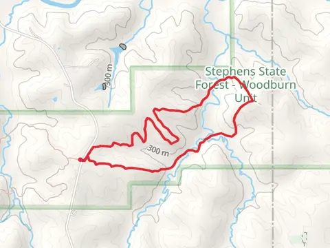 White Oak Camp Loop via Turkey Foot Trail