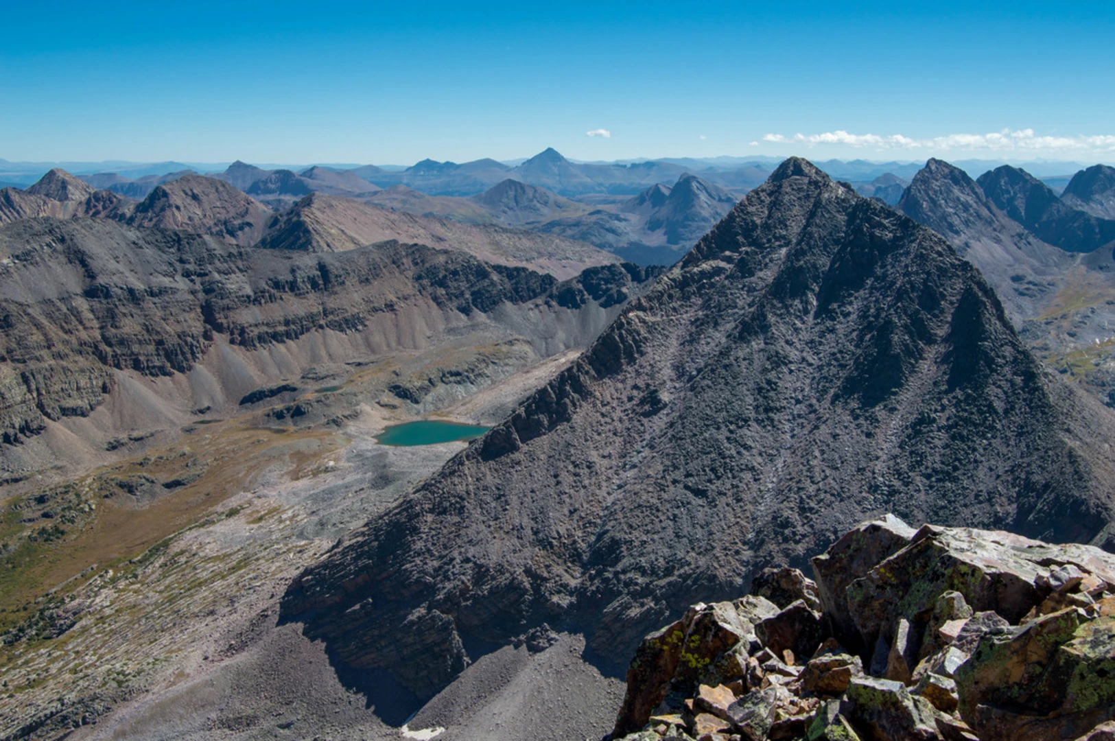 An image depicting the trail Elk Park Spur via Colorado Trail and its surrounding area.