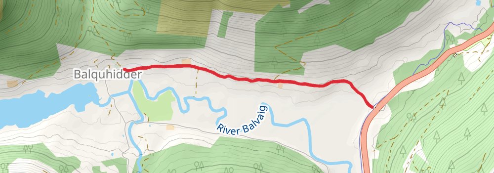 Rob Roy Way 7-Day Gentle Tour (Hillwalk Tours) alt 1 Map