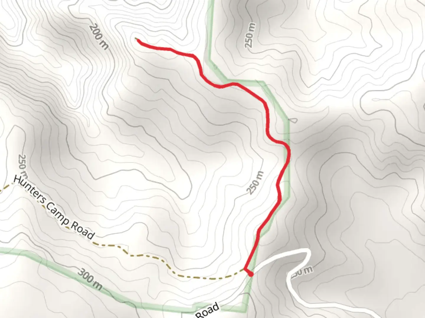 An image depicting the trail Watershed View Trail and its surrounding area.