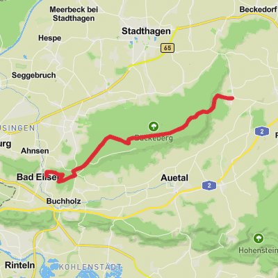 Bad Eilsen to Reinsdorf Walk mobile static map