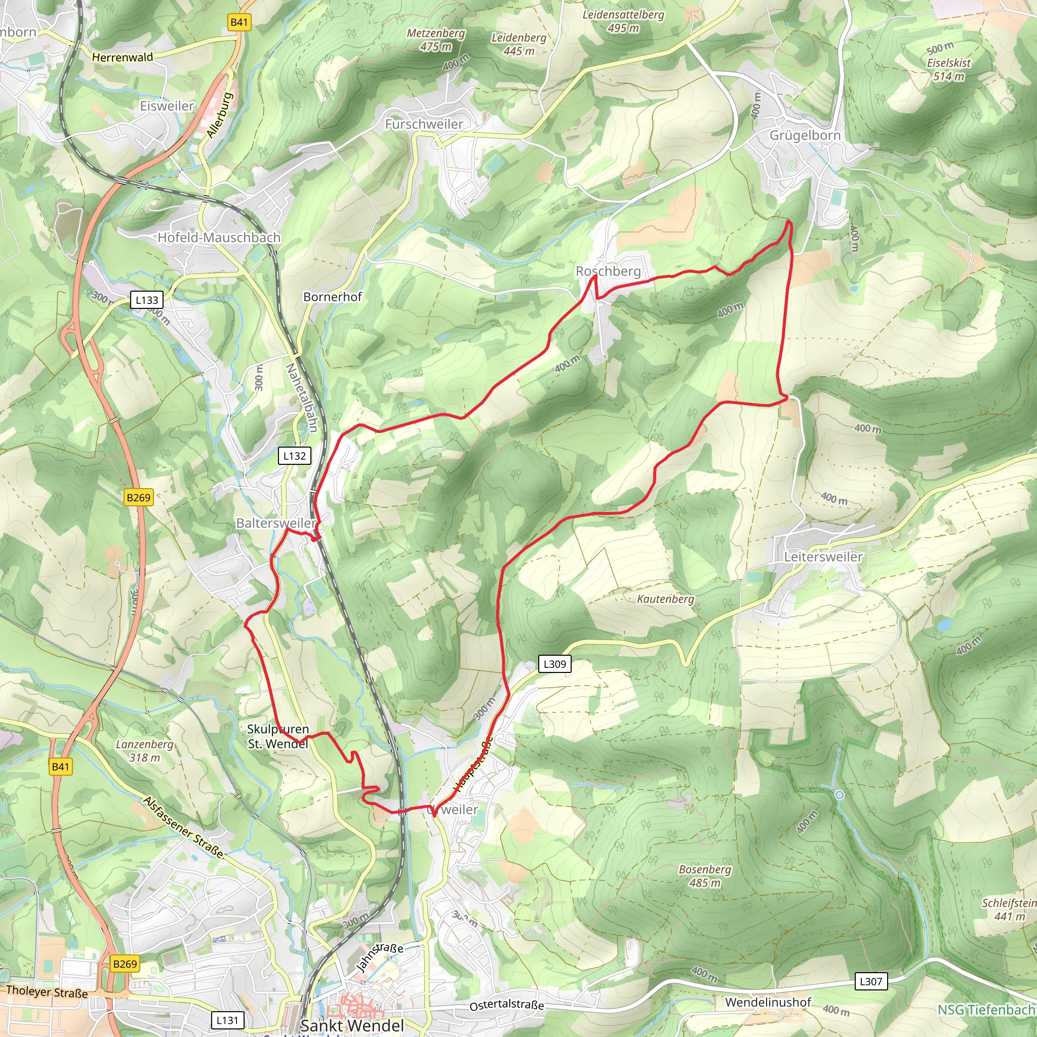 Symposium Loop mobile static map